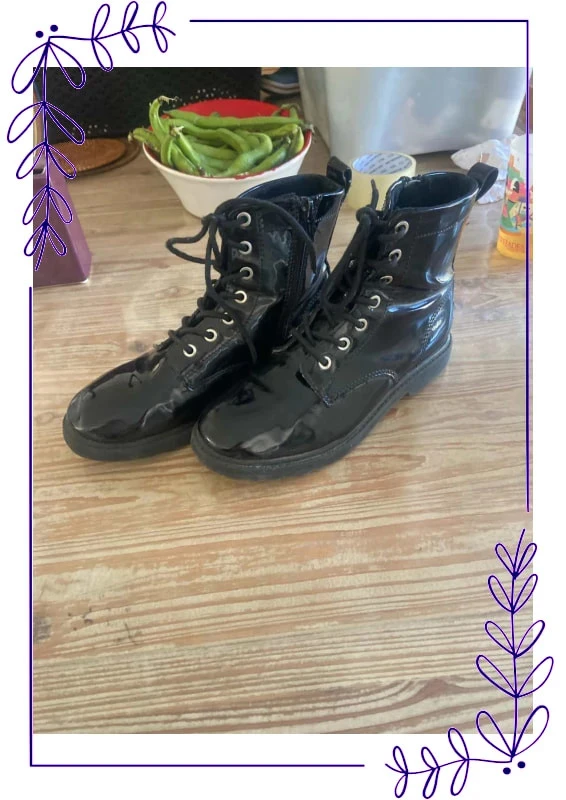 Bottines vernis T37
